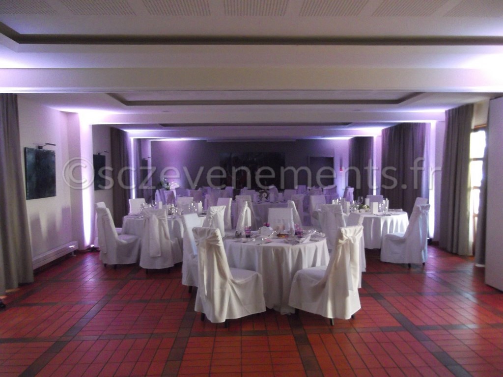 déco salle mariage hambach